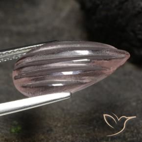 Morganite Gemstone in 17.5 x 9.9 mm Size for Sale, Morganite Stone in Rose Pink Tone Color