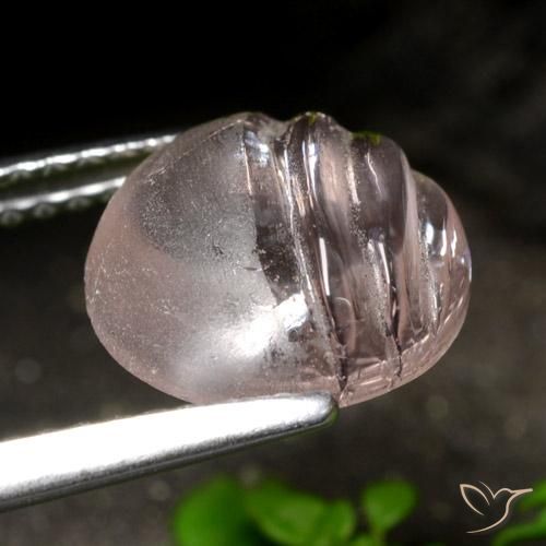 Morganite Gemstone in 9.5 mm (calibrated) Size for Sale, Morganite Stone in Medium-Light Pink Color