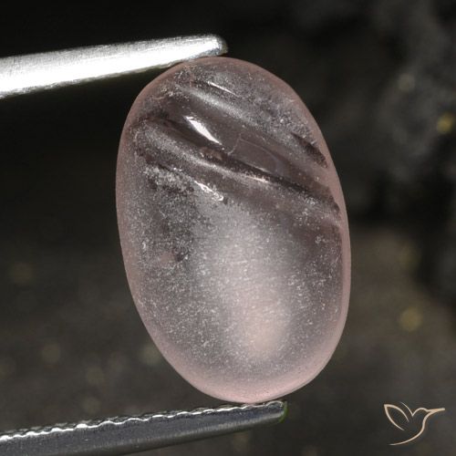 2.42ct Natural Coral Pink Tone Morganite, Oval, Transparent