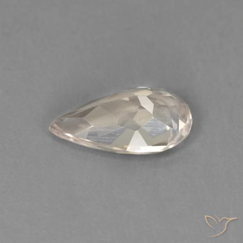 Morganite Gemstone in 8.5 x 5 mm Size for Sale, Morganite Stone in Medium Pink Color