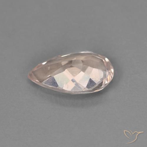 Morganite Gemstone in 8 x 5 mm (calibrated) Size for Sale, Morganite Stone in Medium Pink Color