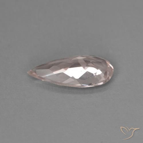 Morganite Gemstone in 10.6 x 4.9 mm Size for Sale, Morganite Stone in Flamingo Pink Color