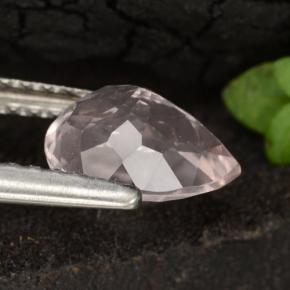 Morganite Gemstone in 7.9 x 5.7 mm Size for Sale, Morganite Stone in Light Pink Color