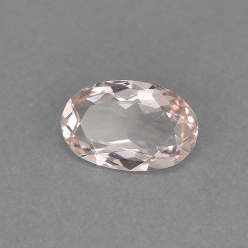 0.9ct Oval Facet Light Pink Morganite for sale thumb image of 0.9ct Oval Facet Light Pink Morganite (ID: 473503)