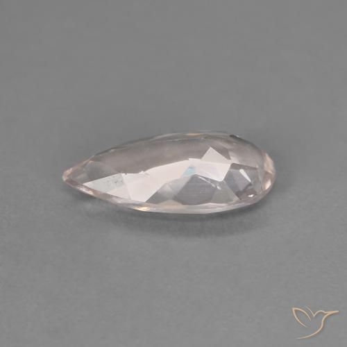 Morganite Gemstone in 10 x 5.1 mm Size for Sale, Morganite Stone in Flamingo Pink Color