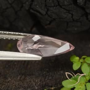 Morganite Gemstone in 10.1 x 4.8 mm Size for Sale, Morganite Stone in Light Pink Color