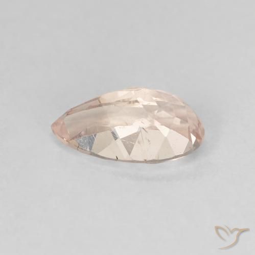 Morganite Gemstone in 8.8 x 4.9 mm Size for Sale, Morganite Stone in Medium Pink Color