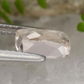Morganite Gemstone in 7.3 x 4.9 mm Size for Sale, Morganite Stone in Light Pink Color