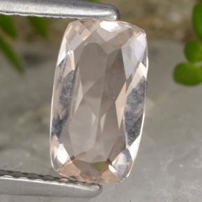 0.95 ct Pink Morganite Stone, Natural Morganite in Cushion-Cut Shape for Sale