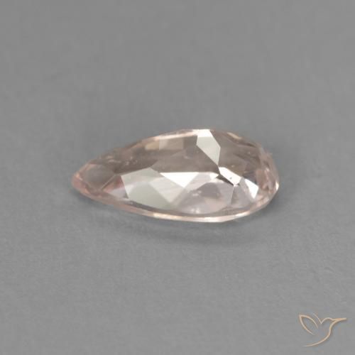 Morganite Gemstone in 7.8 x 4.4 mm Size for Sale, Morganite Stone in Very Light Pink Color