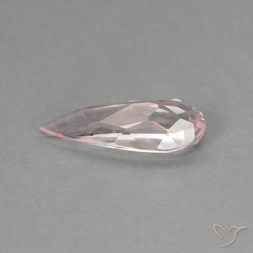 Morganite Gemstone in 11.2 x 4.7 mm Size for Sale, Morganite Stone in Light Pink Color