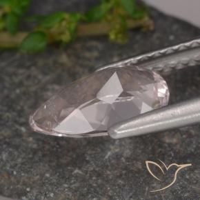 Morganite Gemstone in 9 x 6 mm (calibrated) Size for Sale, Morganite Stone in Flamingo Pink Color