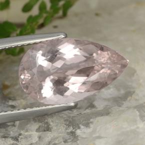 4.6ct Pear Facet Light Pink Morganite for sale thumb image of 4.6ct Pear Facet Light Pink Morganite (ID: 478475)