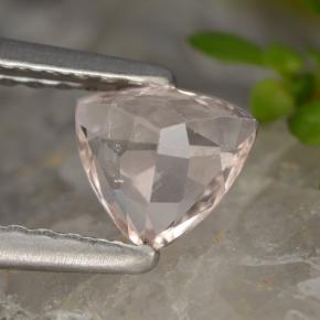 Morganite Gemstone in 5.4 x 5.2 mm Size for Sale, Morganite Stone in Light Pink Color