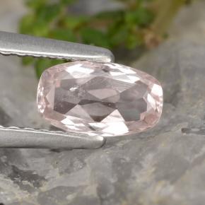 hellrosa Morganit Edelstein - 0.6ct Kissenschliff (ID: 478763)