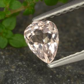 0.4ct Pear Facet Light Pink Morganite for sale thumb image of 0.4ct Pear Facet Light Pink Morganite (ID: 478814)