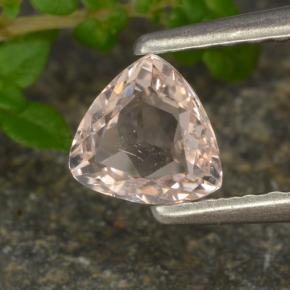 0.4ct Trillion Facet Light Pink Morganite for sale thumb image of 0.4ct Trillion Facet Light Pink Morganite (ID: 478821)