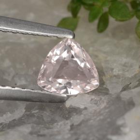 0.4ct Trillion Facet Light Pink Morganite for sale thumb image of 0.4ct Trillion Facet Light Pink Morganite (ID: 478847)
