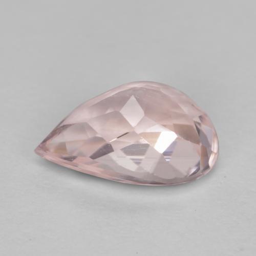 Morganite Gemstone in 7.1 x 4.8 mm Size for Sale, Morganite Stone in Flamingo Pink Color