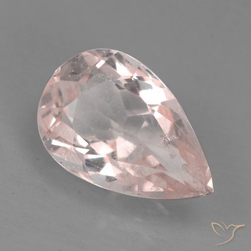 UNHEATED 14.50 Ct Certified Natural Brazilian Pink Morganite 16x12 mm Gemstones 