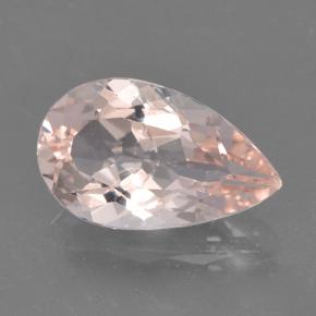2.2ct Pear Facet Light Pink Morganite Gem for sale 2.2ct Pear Facet Light Pink Morganite Gem (ID: 502059)
