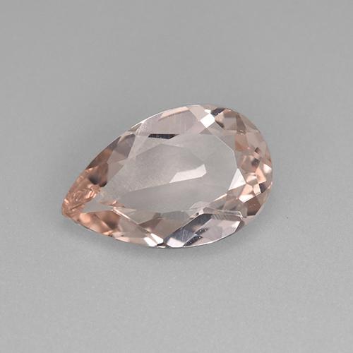 1.6ct Pear Facet Light Pink Morganite Gem for sale 1.6ct Pear Facet Light Pink Morganite Gem (ID: 505474)