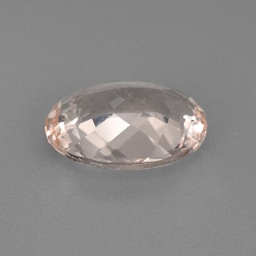 Morganite Gemstone in 10 x 8 mm (calibrated) Size for Sale, Morganite Stone in Very Light Pink Color