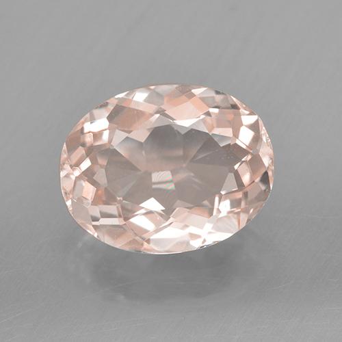 1.8ct Oval Facet Light Pink Morganite Gem for sale 1.8ct Oval Facet Light Pink Morganite Gem (ID: 505483)