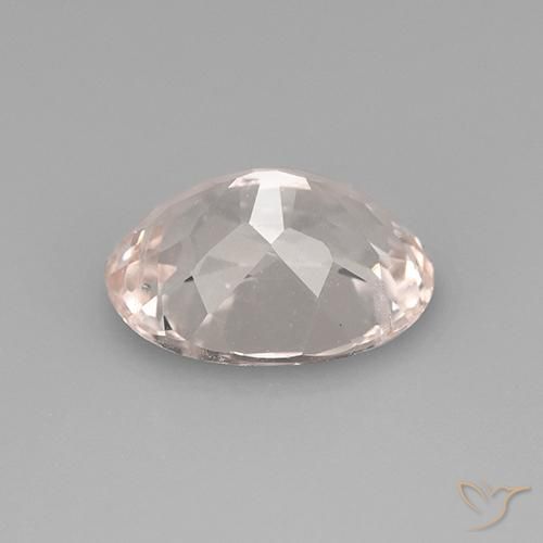 Morganite Gemstone in 10 x 8 mm (calibrated) Size for Sale, Morganite Stone in Medium-Light Pink Color