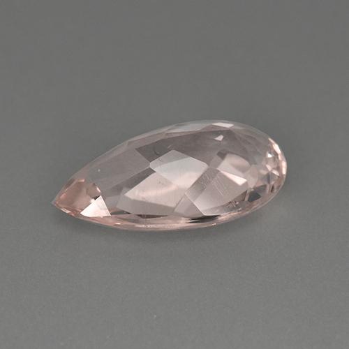 Morganite Gemstone in 12.5 x 7.2 mm Size for Sale, Morganite Stone in Medium Pink Color