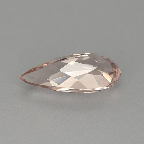 Morganite Gemstone in 10.7 x 5.3 mm Size for Sale, Morganite Stone in Medium Pink Color