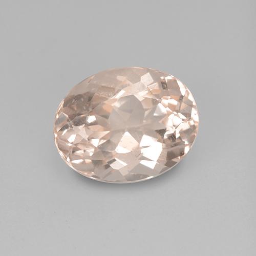 Very Light Pink Morganite Gem - 2.7ct Oval Facet (ID: 505848)