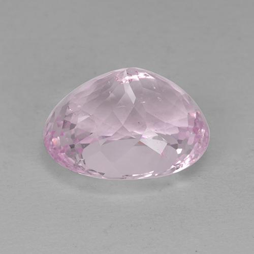 Morganite Gemstone in 11 x 9 mm (calibrated) Size for Sale, Morganite Stone in Very Light Pink Tone Color