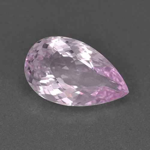 3.39 ct Pink Morganite Gemstone, Morganite Gem in Pear Facet Shape for Sale.