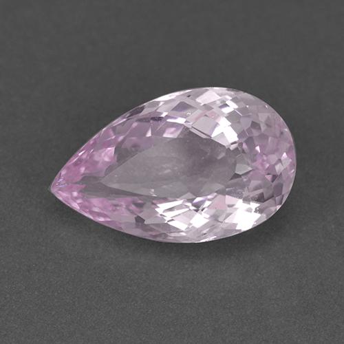 3.39 ct Pink Morganite Stone, Natural Morganite in Pear Facet Shape for Sale
