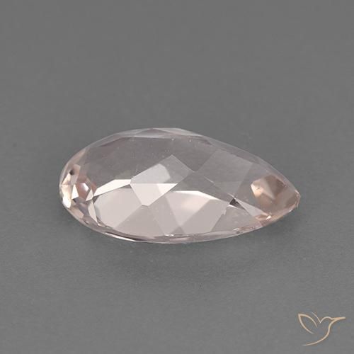 Morganite Gemstone in 9.9 x 5.9 mm Size for Sale, Morganite Stone in Medium Pink Color