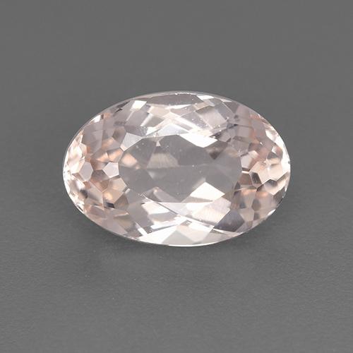 Medium Pink Морганит Камень - 1.6ct Фасетный Овал (ID: 515888)