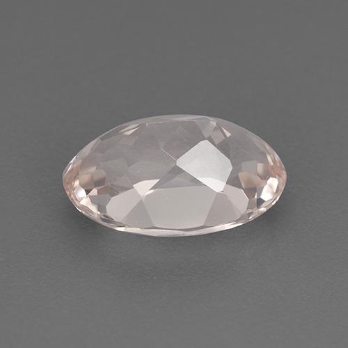 Morganite Gemstone in 9.3 x 6.3 mm Size for Sale, Morganite Stone in Medium Pink Color