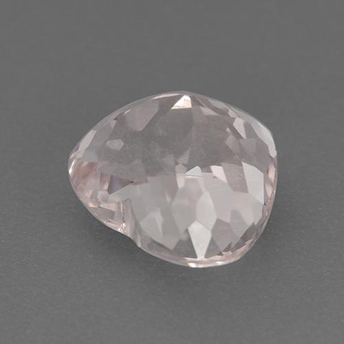 Morganite Gemstone in 8.4 x 7.6 mm Size for Sale, Morganite Stone in Light Pink Color