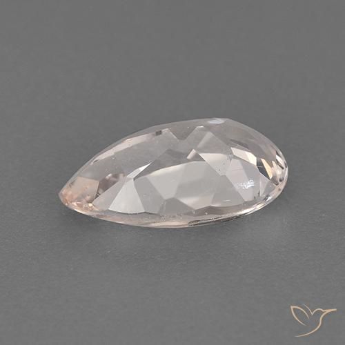 Morganite Gemstone in 8.7 x 5.2 mm Size for Sale, Morganite Stone in Light Pink Color