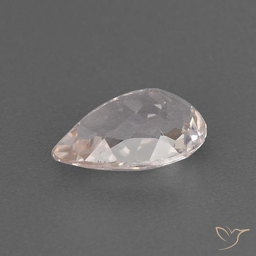 Morganite Gemstone in 8.1 x 5.3 mm Size for Sale, Morganite Stone in Light Pink Color