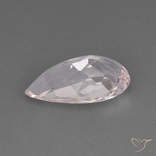 Morganite Gemstone in 11.8 x 6.3 mm Size for Sale, Morganite Stone in Flamingo Pink Color