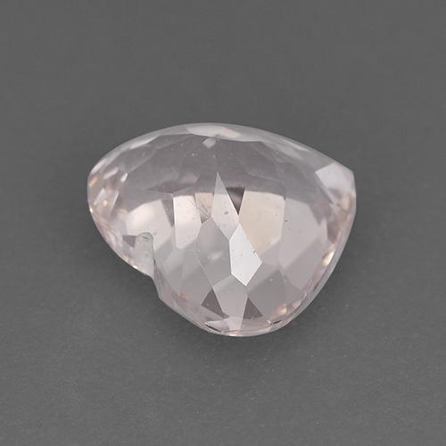 Morganite Gemstone in 8 x 7 mm Size for Sale, Morganite Stone in Light Pink Color