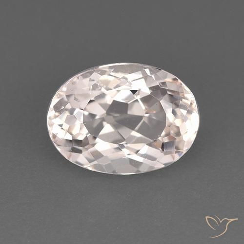 1.36 ct Pink Morganite, 8.4 x 6.2 mm Oval Cut From Afghanistan, Photo A