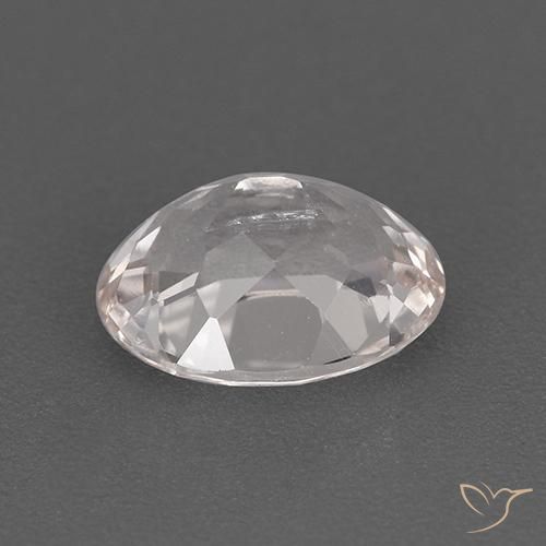 Morganite Gemstone in 8 x 6 mm (calibrated) Size for Sale, Morganite Stone in Light Pink Color