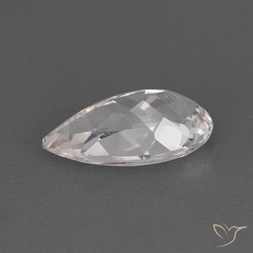 Morganite Gemstone in 10.7 x 6.2 mm Size for Sale, Morganite Stone in Light Pink Color