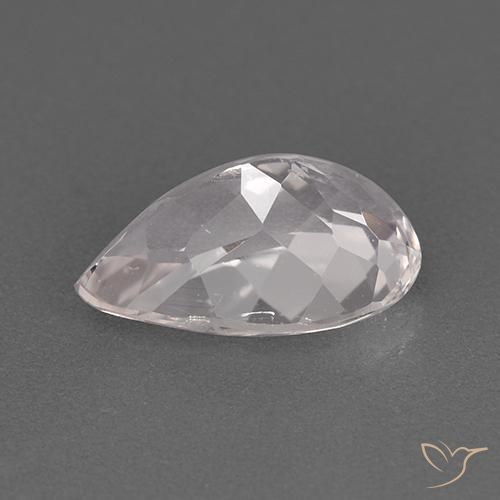 Morganite Gemstone in 10.2 x 6.7 mm Size for Sale, Morganite Stone in Light Pink Color
