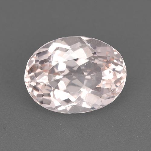 Светло-розовый Морганит Камень - 2ct Фасетный Овал (ID: 518820)