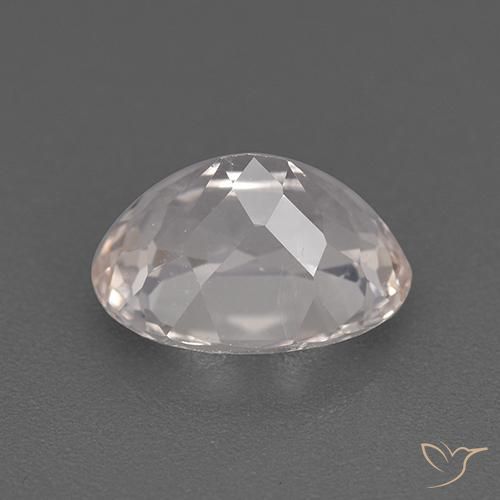 Morganite Gemstone in 9 x 7 mm (calibrated) Size for Sale, Morganite Stone in Light Pink Color