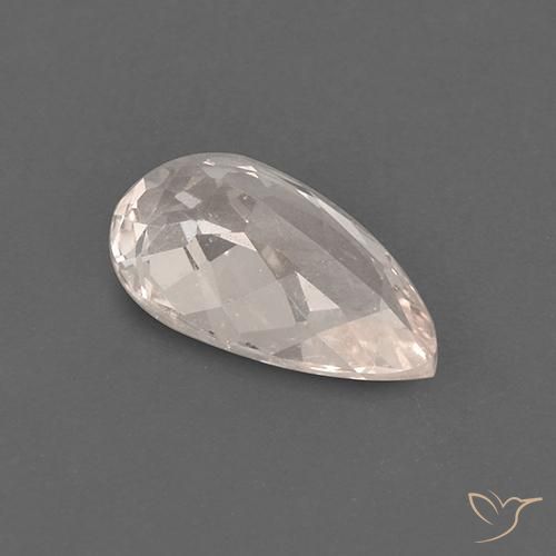Morganite Gemstone in 10.9 x 6.2 mm Size for Sale, Morganite Stone in Salmon Pink Color